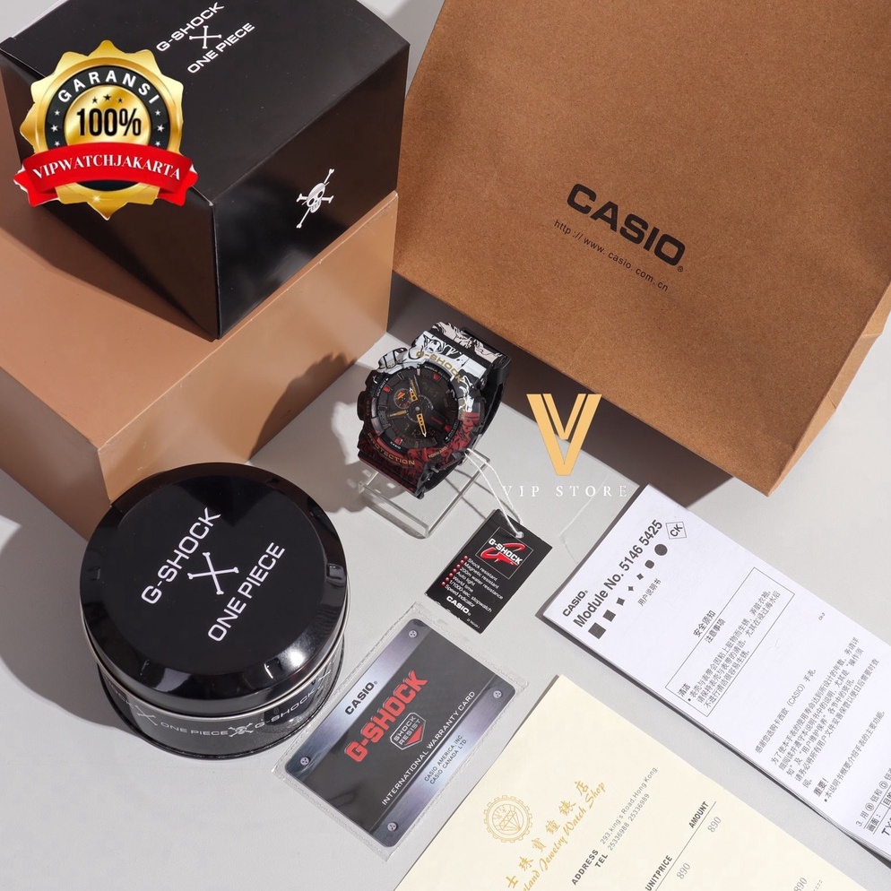 Penawaran khususDd2D7 ✅COD✅ Jam Tangan G-Shock One Piece/Dragon Ball Limited Edition Water resistanc