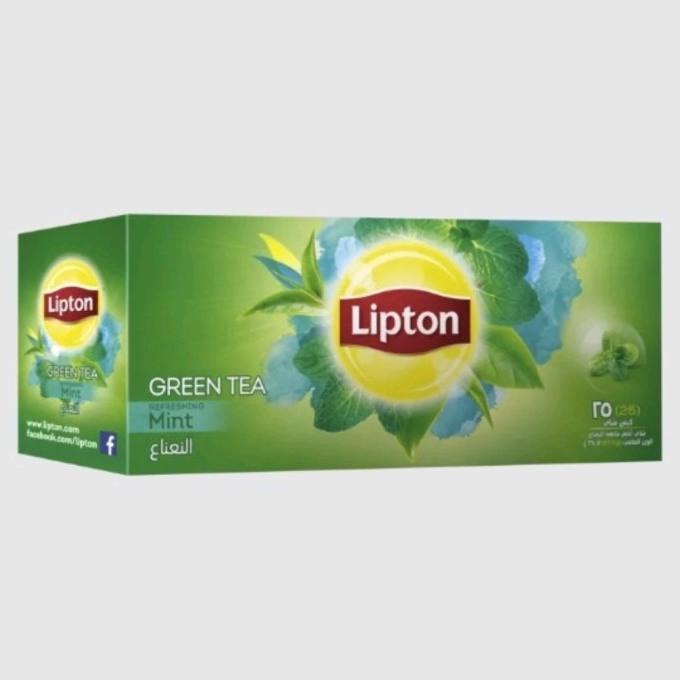 

Lipton Green Tea & Intense Mint Teh Hijau Celup Kantong