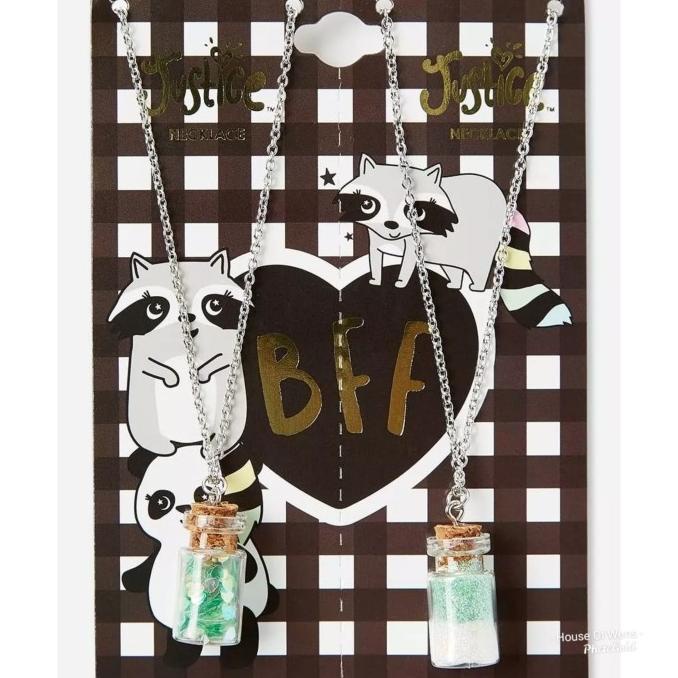 TER-UPDATE JUSTICE BFF NECKLACE - KALUNG BFF ISI 2 ORIGINAL #ORIGINAL
