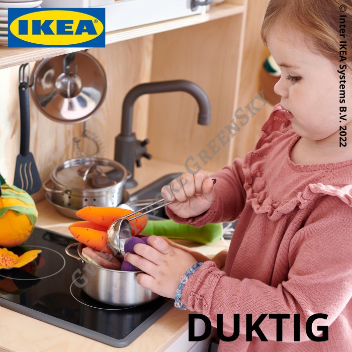 MUST HAVE SET PERALATAN MASAK MAINAN PERIUK KUALI STAINLESS STEEL COOKWARE TOY TERBARU