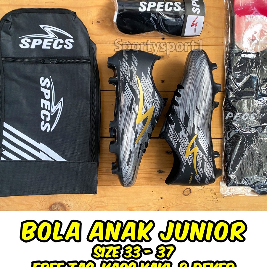 ✨Mall✨ SEPATU BOLA JUNIOR  PAKET KOMPLIT  Sepatu bola ANAK Sepatu Olahraga ANAK bisa COD HARGA PROMO