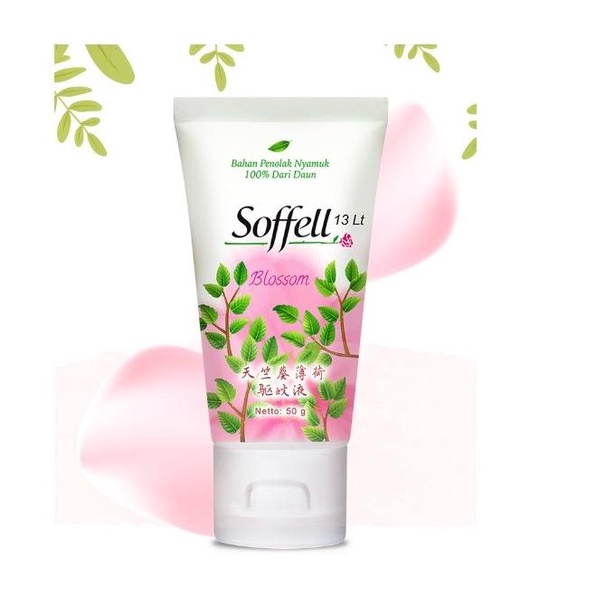 Soffell Penolak Nyamuk Blossom Alamia Tube 50 Gr