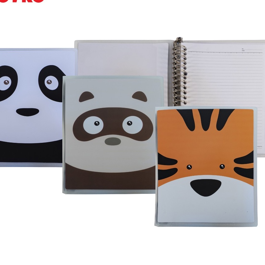 

(K».◆15N> Binder Note Joyko A5-TSAF-F511 / Animal Face paling.lariis.!!