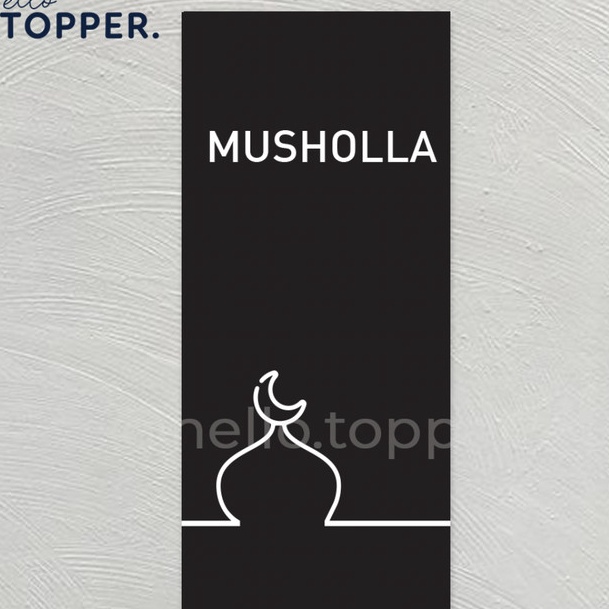 

BigSale! Sign Label Akrilik Musholla | Ruang Musholla Acrylic Signage