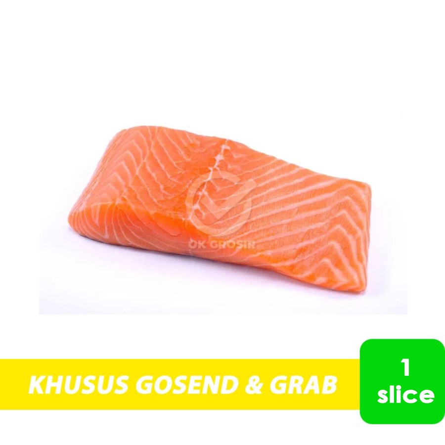 

Salmon Fillet 1 Slice / Potong (KHUSUS INSTANT)