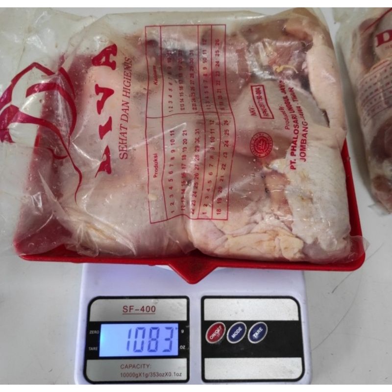 

Boneless paha ayam dengan kulit kemasan 1 kg