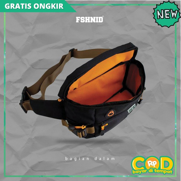 Wesbag Laki Laki Dewasa Weisbag Model Simpel Tas Selempanh Srempang Premium Waistbag Laki2 Kekinian 