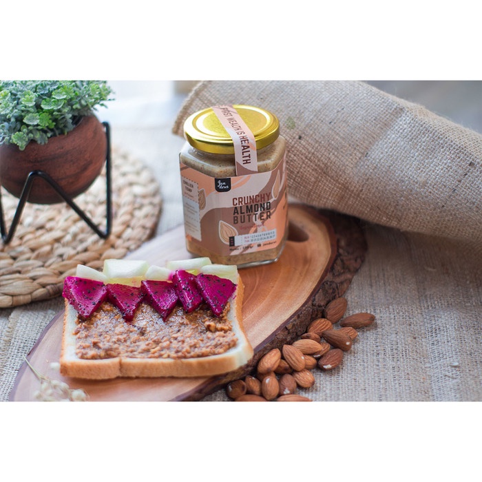 

Almond Butter Homemade. Selai Almond Organik Jan Deres 250 Gram