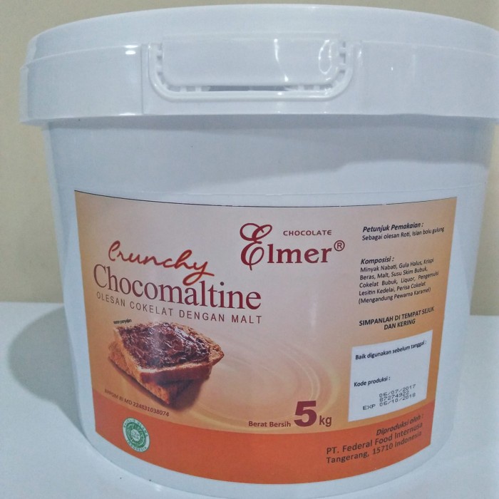 

Elmer Chocomaltine 5 kg / 1 pail