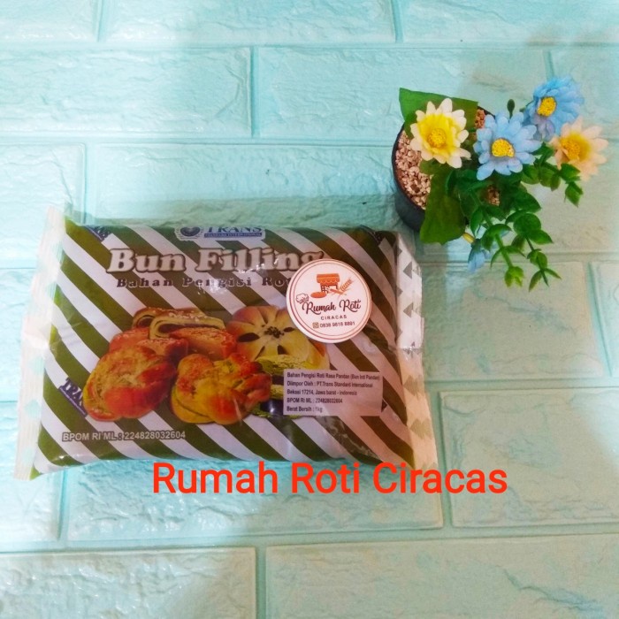 

TRANS KACANG HIJAU FILLING 1 KG ROTI BUN ISIAN GREEN BEAN BAKPAO 1KG