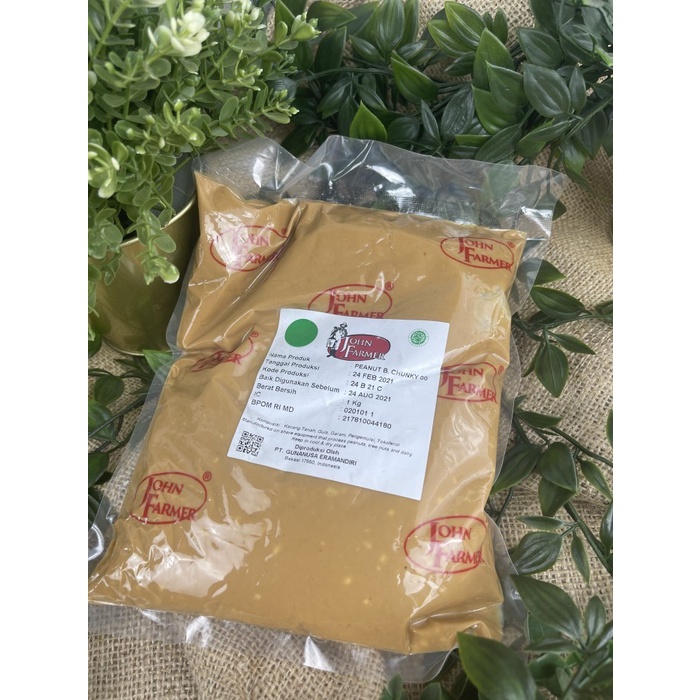

Selai Kacang Premium John Farmer 2 Kg / Peanut Butter John Farmer