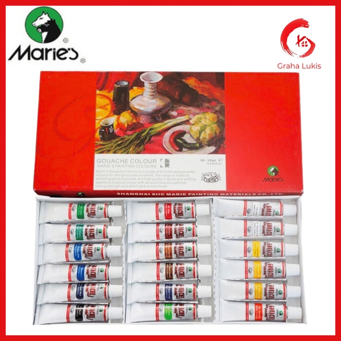 

Maries Gouache Set 18