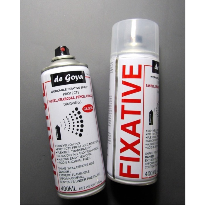 Jual DE GOYA DEGOYA FIXATIVE WORKABLE SPRAY CAIRAN PELINDUNG