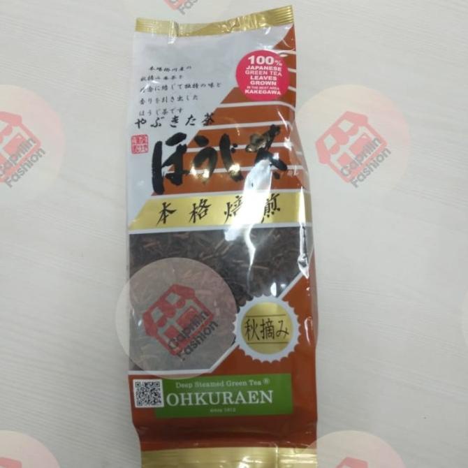 

Ready...Ready...Ready...] Ohkuraen Autumn Harvest Houjicha 130gr / Teh Hijau Tubruk dr Jepang