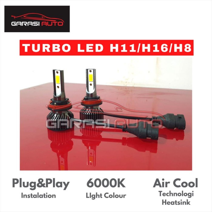 TURBO LED Lampu Foglamp H11 /H16 Putih Fog lamp Calya Sigra Sirion best