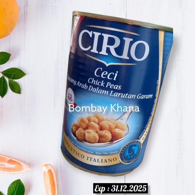 Buruan beli] Chickpeas Garbanzo chole kacang arab kaleng matang