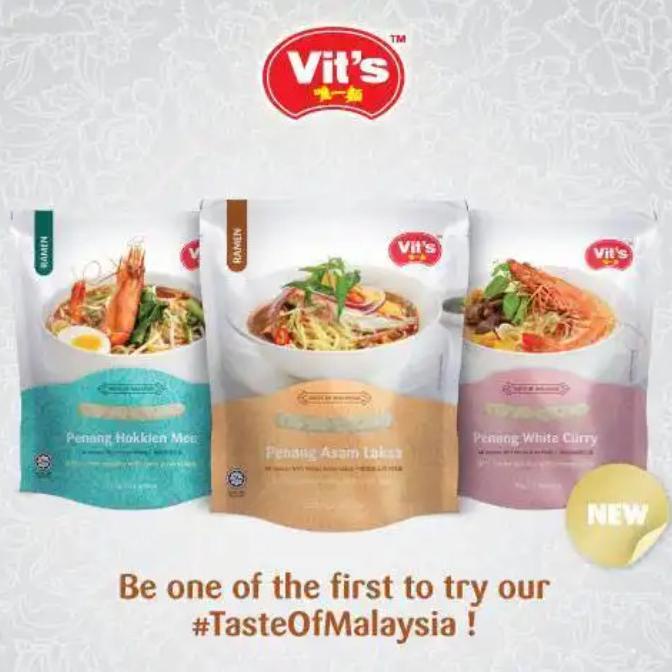 

```````] Vit's Ramen Noodle Taste of Malaysia - Penang flavor 2 packets / Pack