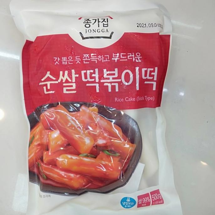 

:=:=:=:=] Jongga Rice cake 500 gr / kue beras korea Topokki Tteokboki Tokpoki