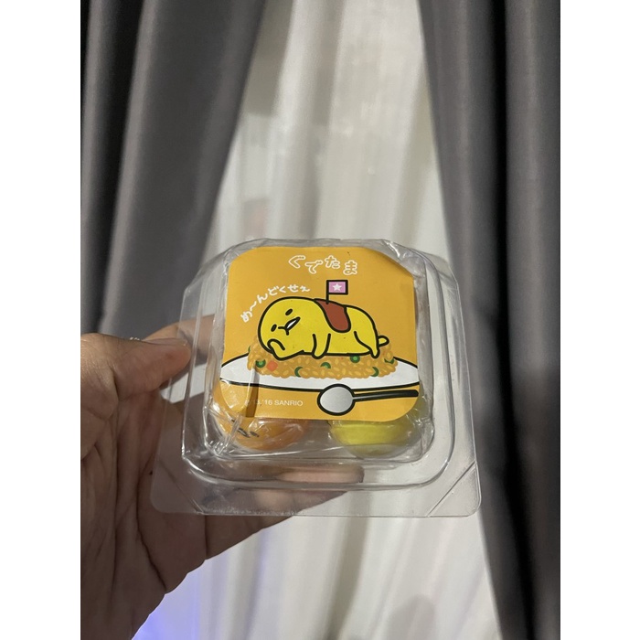 

Bestseller Japan Sanrio Gudetama Plastic Hide & Seek Egg Self-Inking 4 Stamps Lot