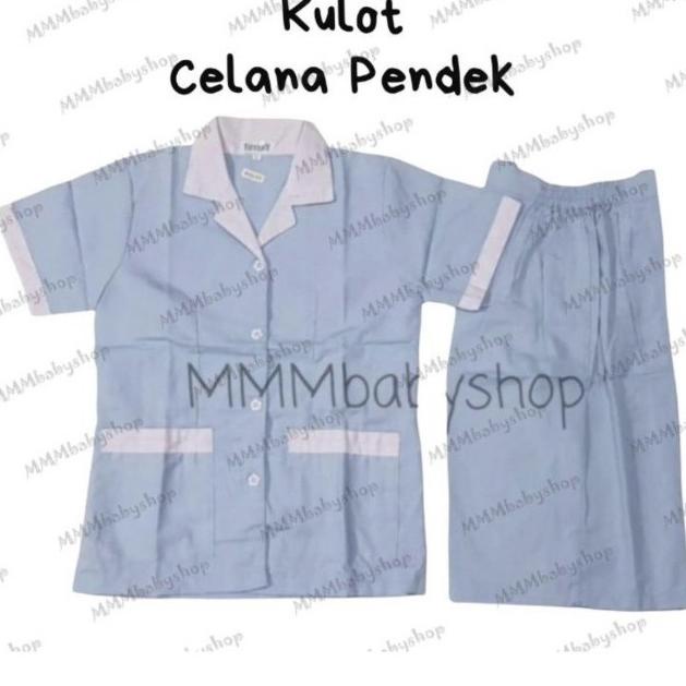 Baju Suster Pendek Kulot