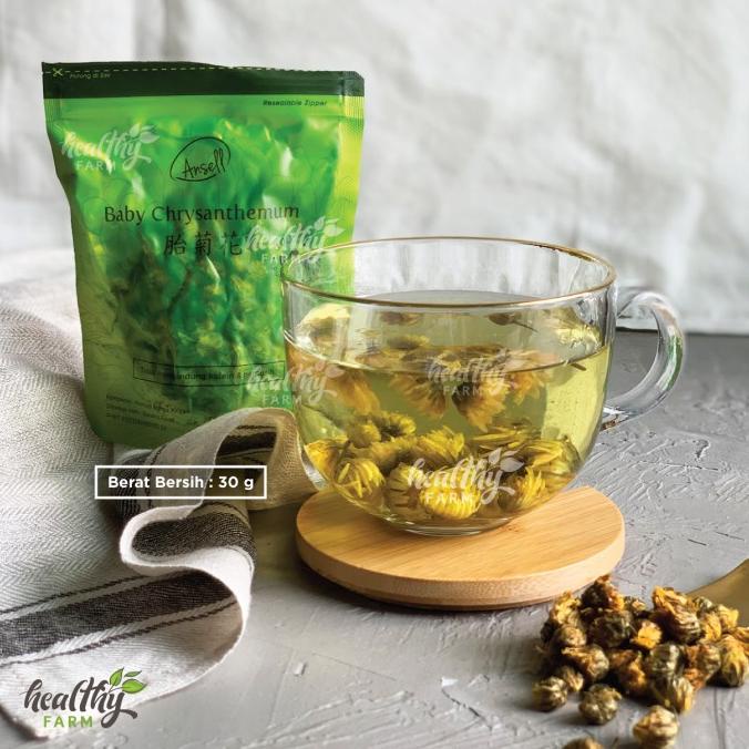 

Baby Chrysanthemum Ansell/Teh Bunga Krisan Baby/Baby Chrysant Pouch30g