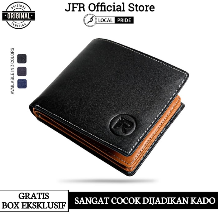 Dompet Kulit Pria Jfr Js06 Dompet Pria Kulit Sapi Asli Dompet Pendek