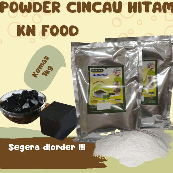 

Powder Cincau hitam Instan - Bubuk Cincau Hitam Termurah 1000 gram