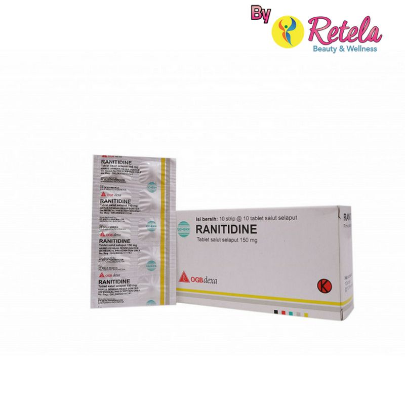 Ranitidine 150mg 1 Blister 10 Tablet