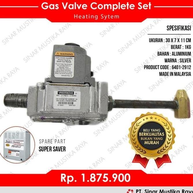 Ready Gas Valve Ss-225 Spare Part Super Saver Heater Alat Ternak Ayam