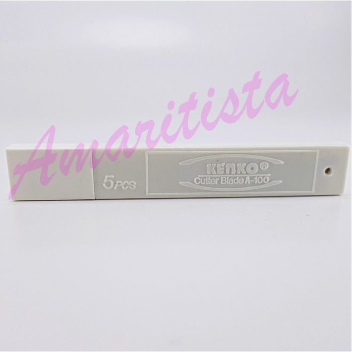 

mata pisau cutter kecil kenko original sangat tajam a-100 ( 5mata) tokolaris1629