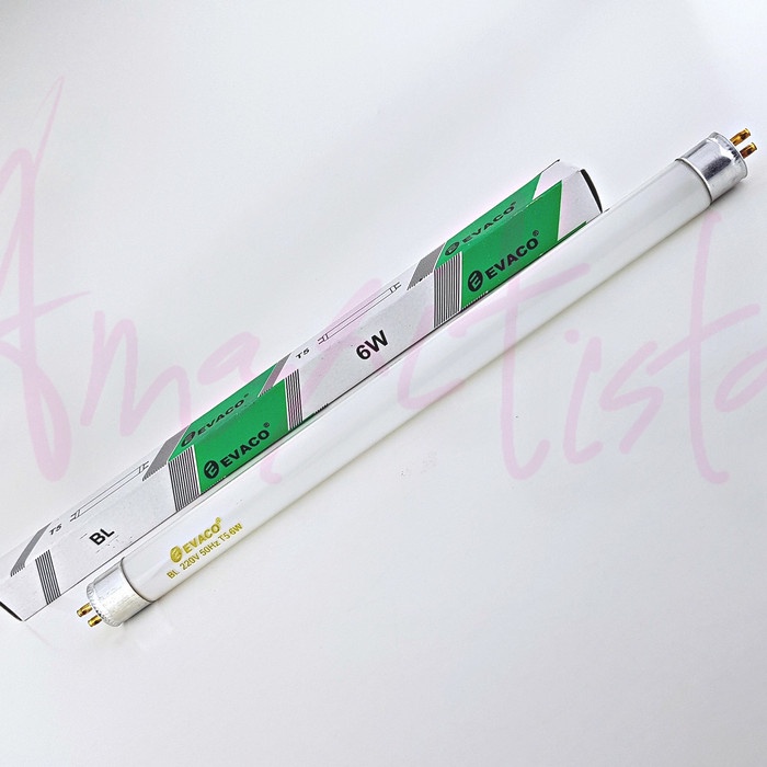 lampu t5 nyamuk uv evaco 6w nyamuk 6 watt tokolaris1629