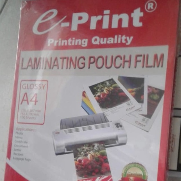 

Ready Stock,, plastik laminating A4
