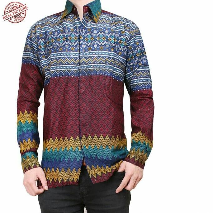 Best Sales Sale Kemeja Pria Lengan Panjang Herno Atasan Hem Katun Original