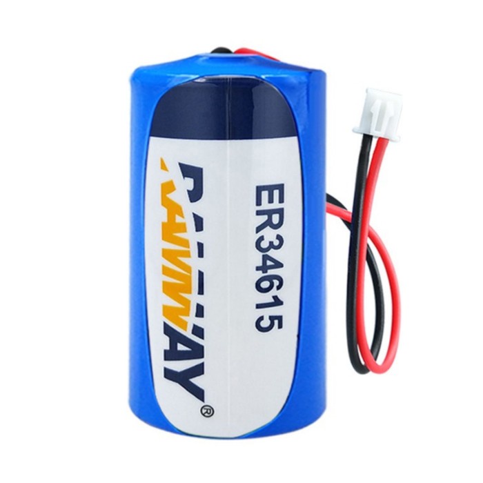 Battery Baterai Lithium Ramway Plc Er34615 3.6V D 19Ah Cable Plug