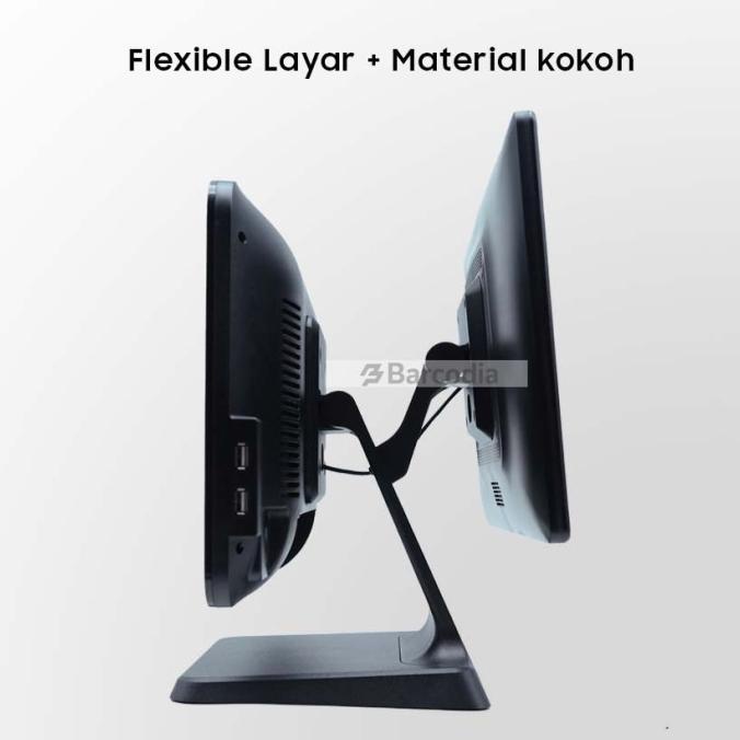Android 11 Pos Desktop Mesin Kasir Iware Dual Monitor Pxa-02 2/16 Gb