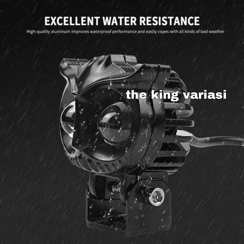 Lampu Sorot Led/Lampu Led/Lampu Sorot Owl 2 Led 12 Volt Dc Cahaya Kuning-Putih/Lampu Motor