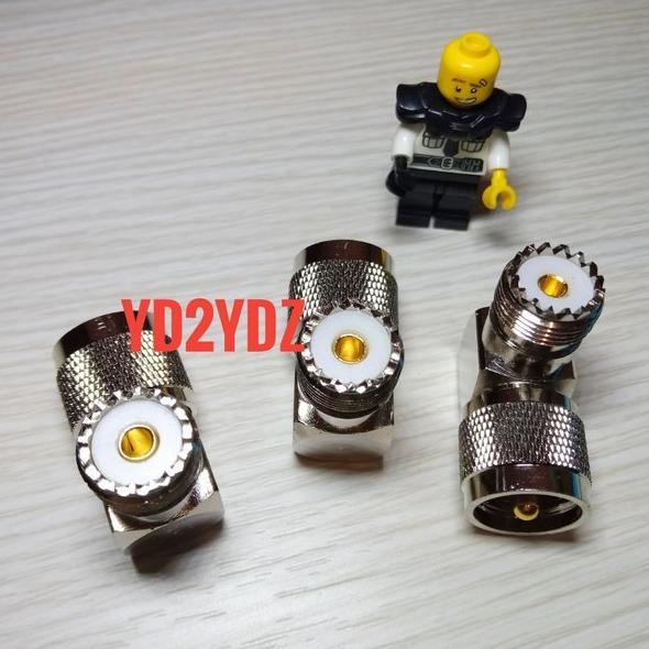 konektor konverter siku uhf so239 pl259 angle adapter pl so-239 pl-259 male female connector radio r