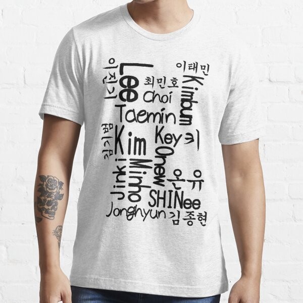 Baju Kaos All Shinee Essential T-Shirt