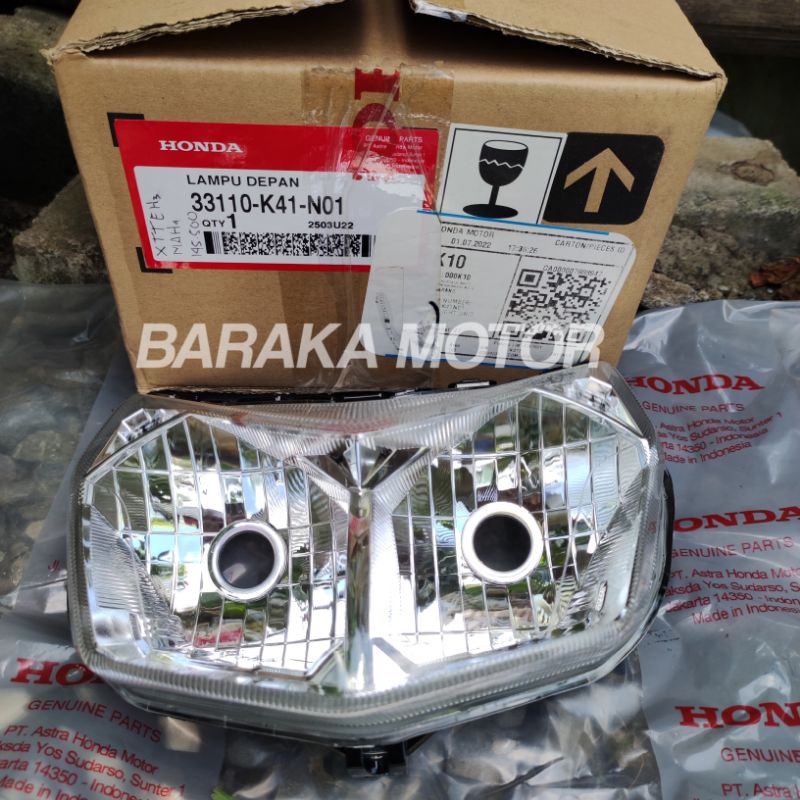 Reflektor Lampu Depan Honda Supra X 125 Fi New Original AHM
