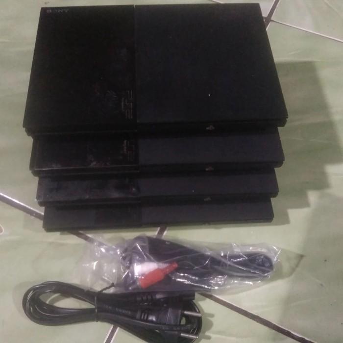 Ps2 Slim Seri 9 + Matrik 5.0 Tinggal Colok Hardisk Atau Flashdisk