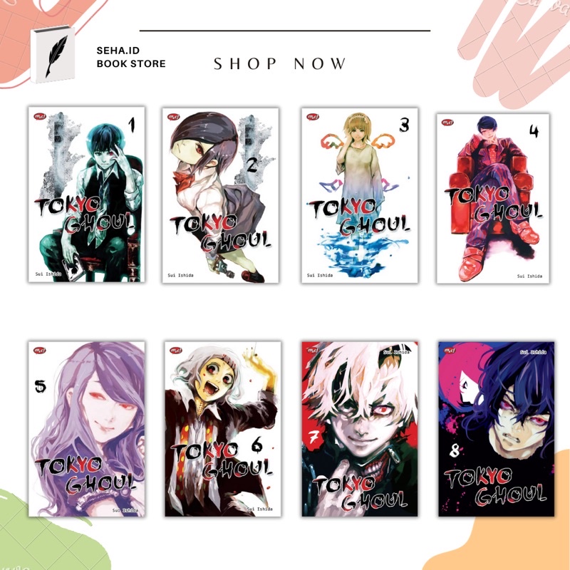 Komik Tokyo Ghoul (Vol 1-14)