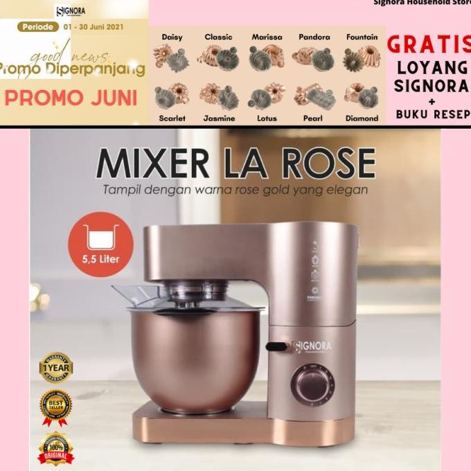 Mixer La Rose Signora Standing Mixer