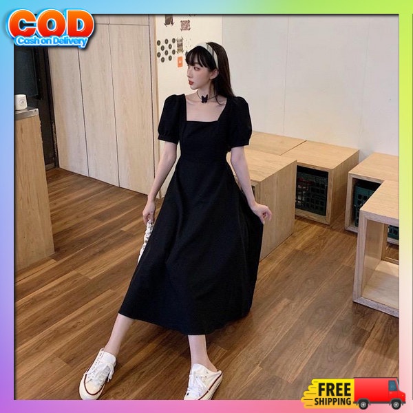 Baju Drees Cewe Pakean Kekinian Murah Premium Korean Style Casual Korea Terbaru Kondangan Sexy Hot M