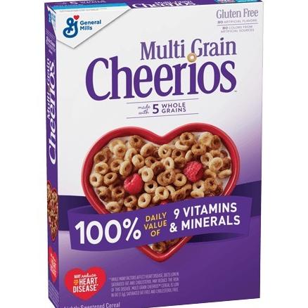 

^%^%^%^%] General Mills Cheerios Multi Grain Cereal 9 oz 255 gr