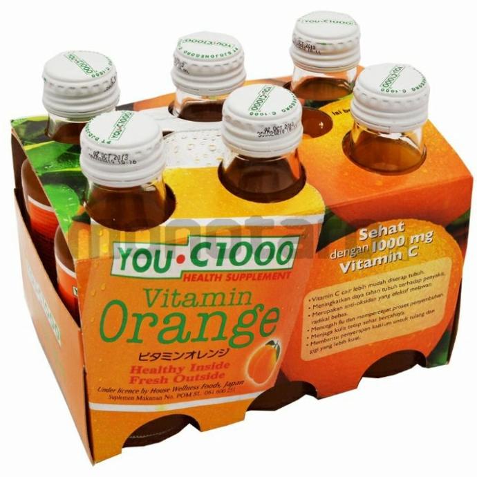 

;&;&;&;&] YOU C-1000 Orange 140ml isi 6 Botol
