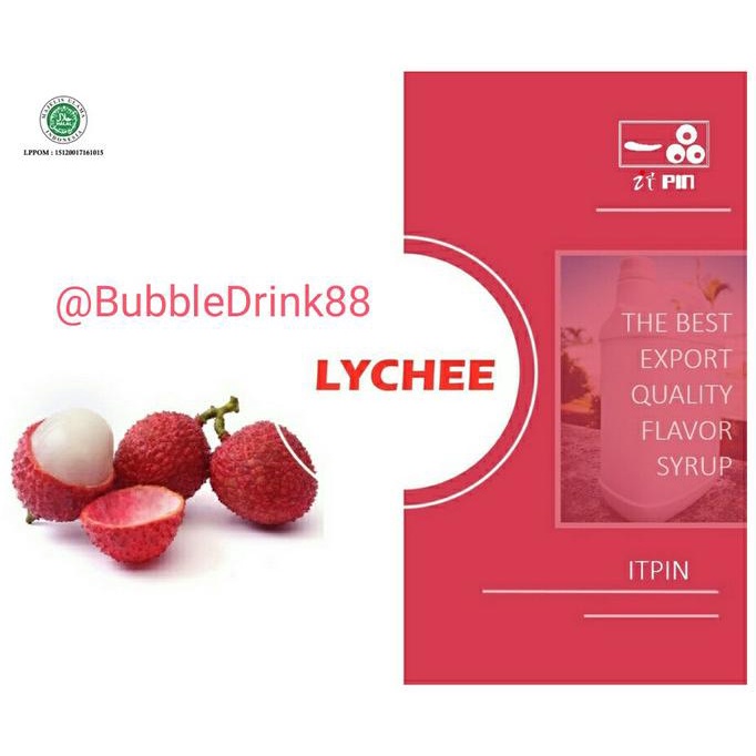 

Itpin Syrup Lychee premium 2.5kg Sirup leci terbaik