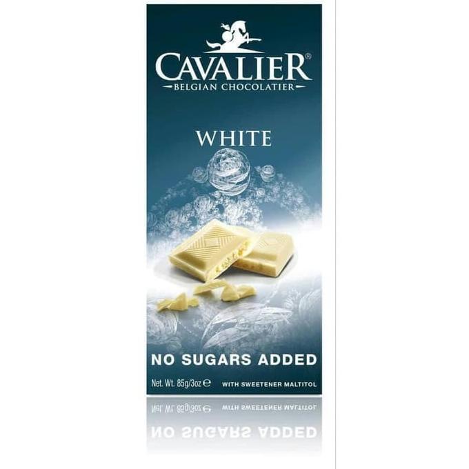 

Buruan beli] Cavalier White No Added Sugar 85gr - Chocolate Import