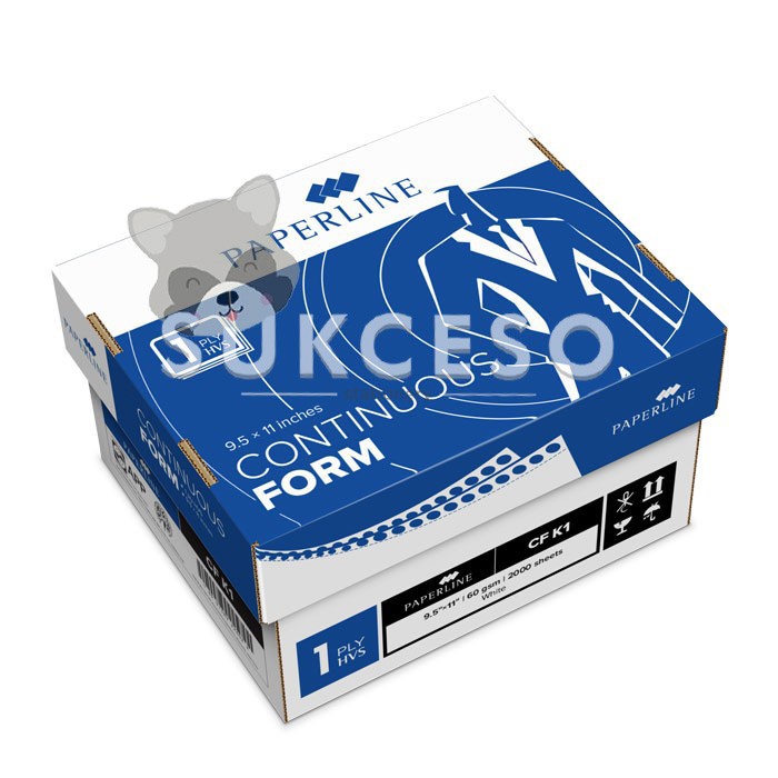 

Paperline PPL Continous Continuous Form 1 PLY CF K1 Putih TERMURAH