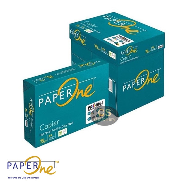 

kertas hvs PaperOne F4 70gr / 75gr - 1dus khusus gosend / gosend murah BRG BARU