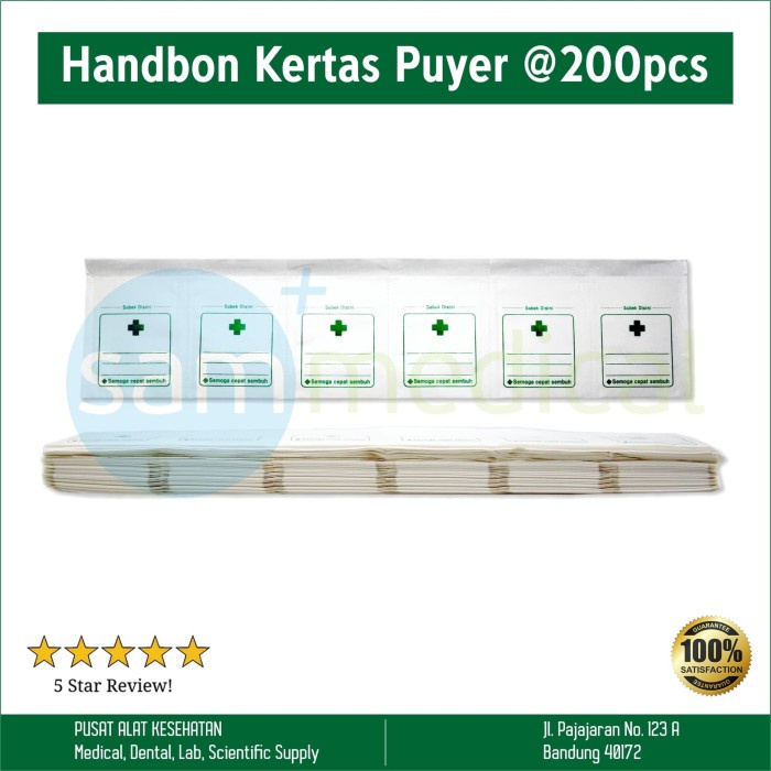 

Handbon Kertas Puyer - Kertas Perkamen @200pcs HARGA DISKON